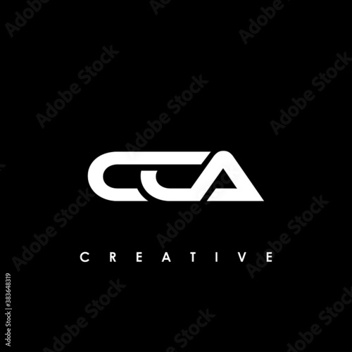 CCA Letter Initial Logo Design Template Vector Illustration	
 photo