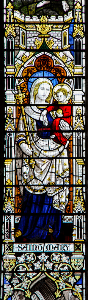 Saint Mary´s stain glass