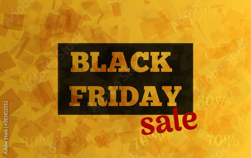 Black friday gift background sale template. Abstract Background