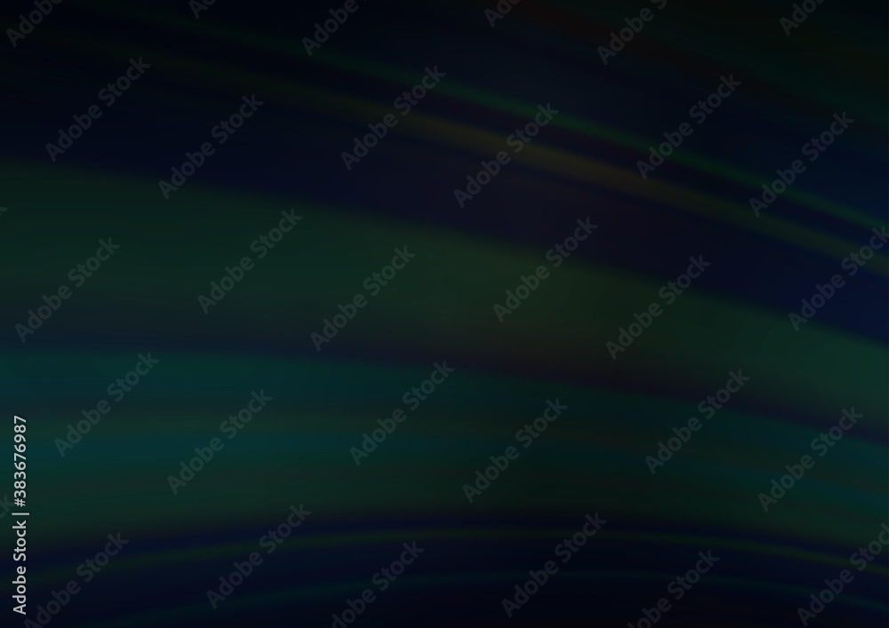 Dark BLUE vector abstract blurred template. Dark BLUE vector abstract blurred template.