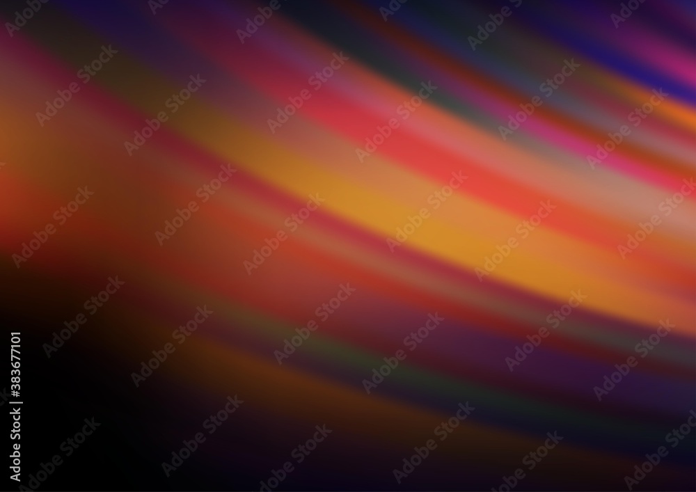 Dark Pink, Yellow vector pattern with narrow lines. Dark Pink, Yellow vector pattern with narrow lines.