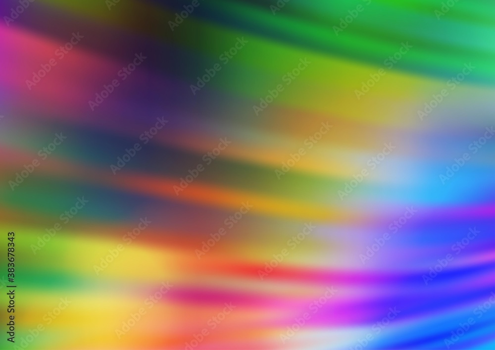 Light Multicolor, Rainbow vector bokeh pattern.