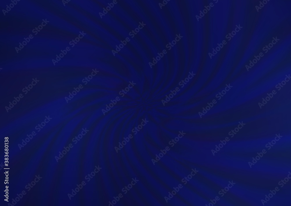 Fototapeta premium Dark BLUE vector glossy abstract template.