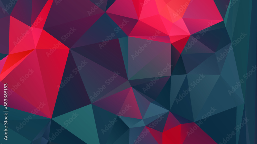 Obraz premium Abstract Color Polygon Background Design, Abstract Geometric Origami Style With Gradient. Presentation,Website, Backdrop, Cover,Banner,Pattern Template