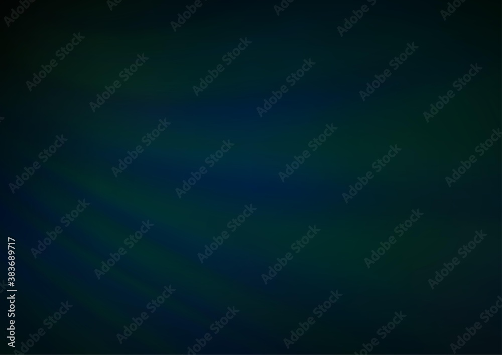 Obraz premium Dark BLUE vector blurred bright pattern.