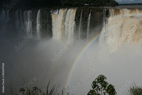 falls at sunset