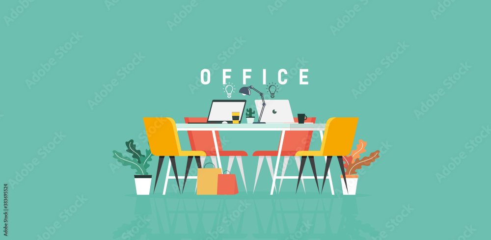 Office of Learning and Teaching Work In the company of business people working using program design vector illustration Office of Learning and Teaching Work In the company of business people working using program design vector illustration