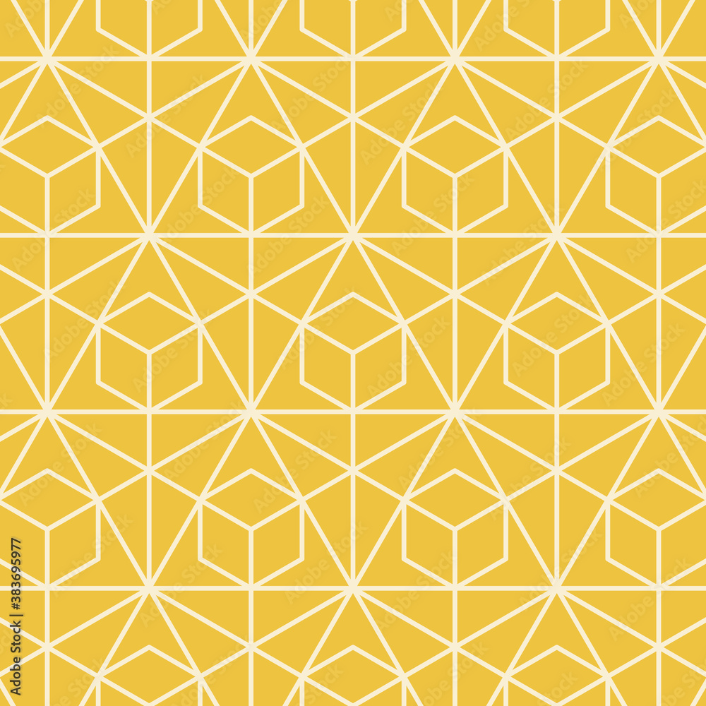 Hexagon art deco pattern background. Hexagon art deco pattern background.