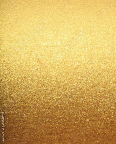 Gold foil leaf shiny wrapping paper texture background. Gold metallic background. Gold foil texture background for wall paper decoration element.