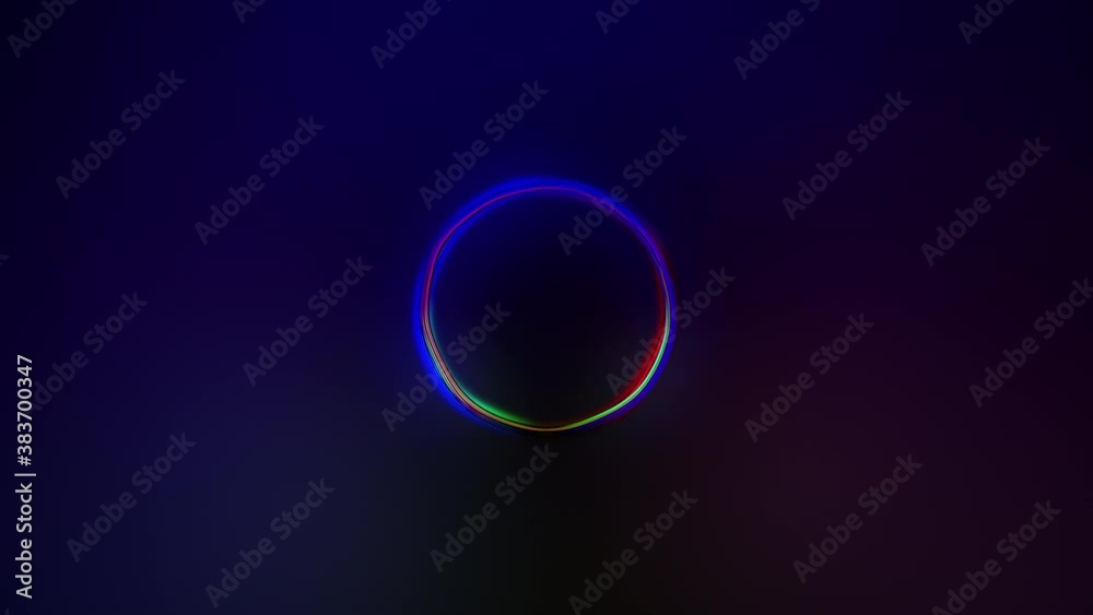 neon circle colorful rotating seamless loop background design neon circle colorful rotating seamless loop background design