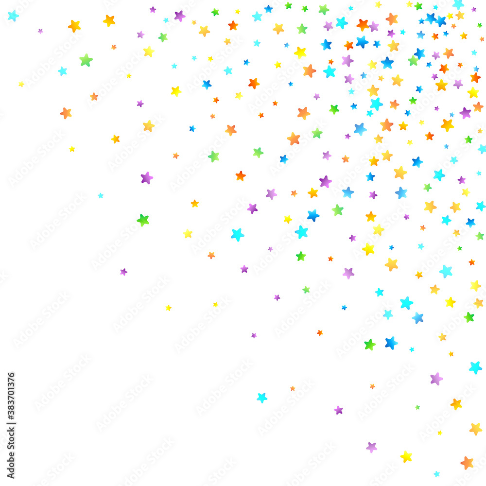 Rainbow Festive Confetti. Carnival Star Falling. Rainbow Festive Confetti. Carnival Star Falling.