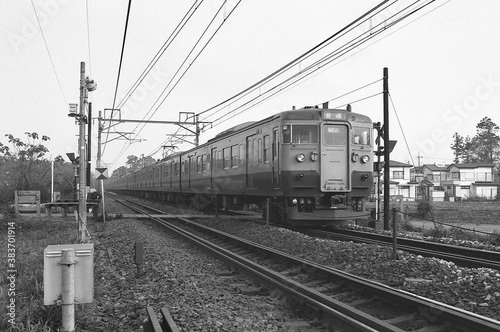 鉄道　国鉄・東北本線　115系電車