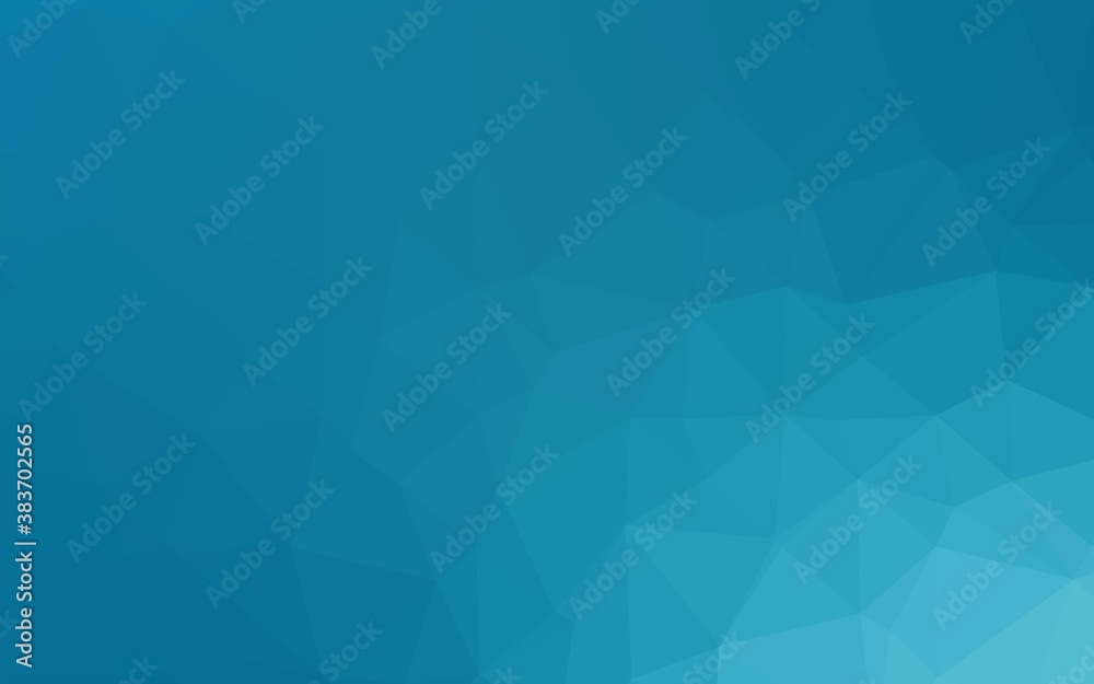Fototapeta premium Light BLUE vector abstract mosaic background.