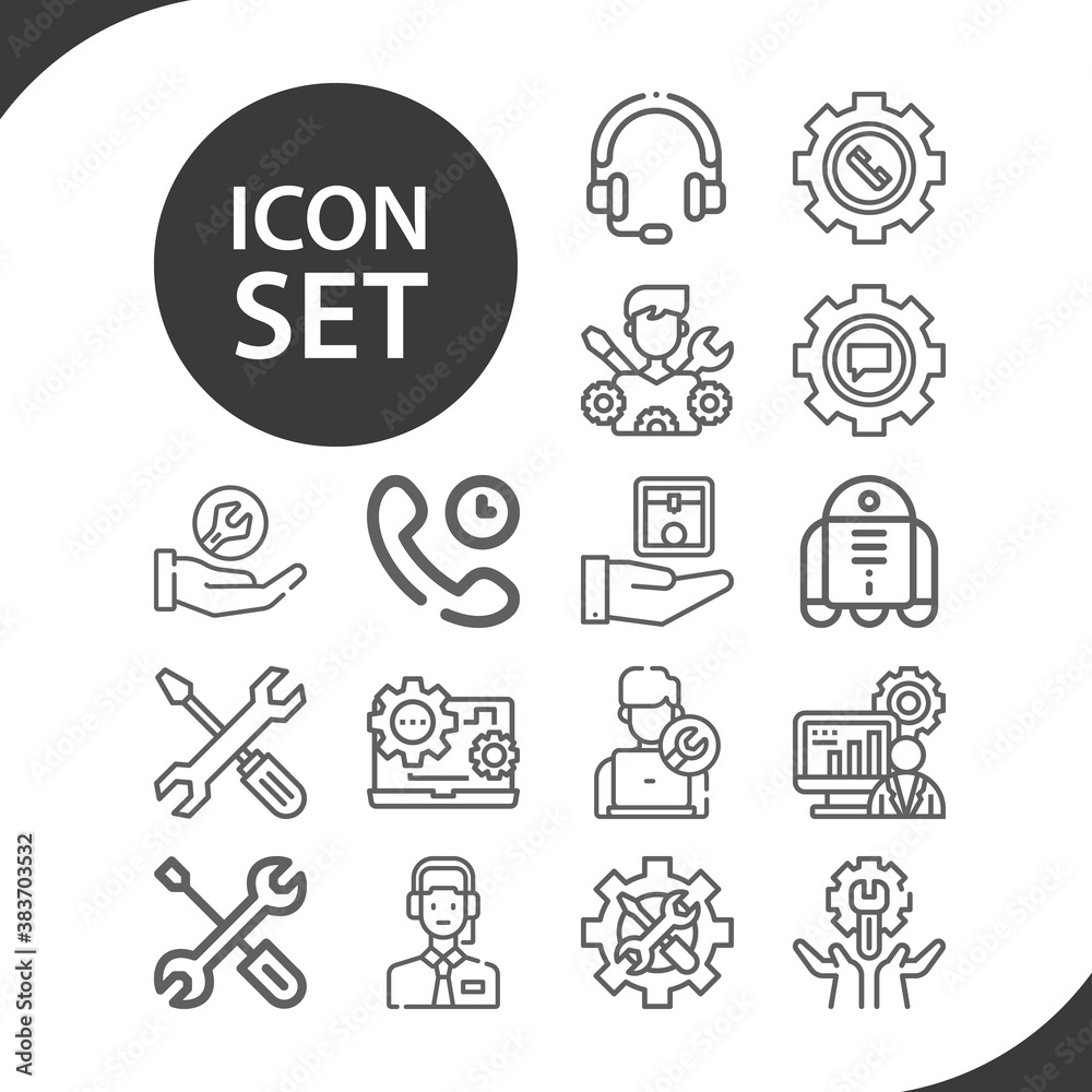 Simple set of innovations related lineal icons. Simple set of innovations related lineal icons.