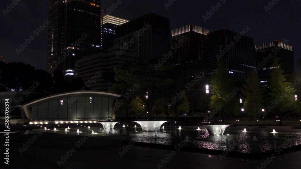 和田倉噴水公園 夜景 和田倉噴水公園 夜景