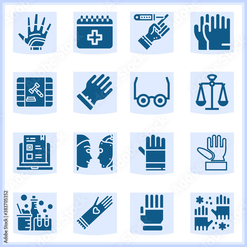 Fitting  related simple set. 16  filled