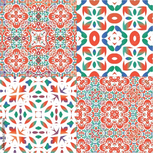Decorative color ceramic talavera tiles.