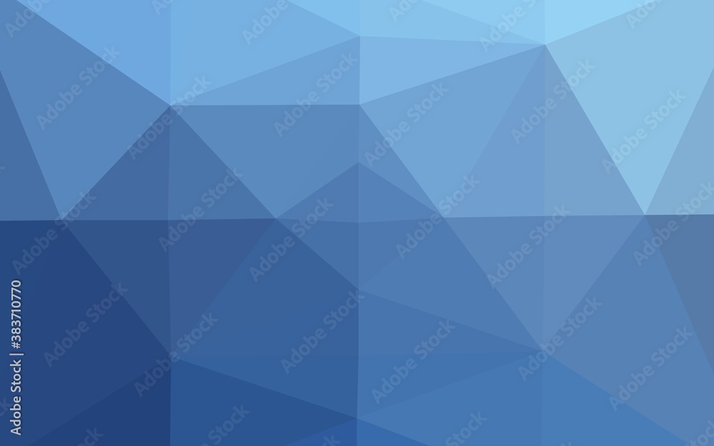 Light BLUE vector polygon abstract background. Light BLUE vector polygon abstract background.