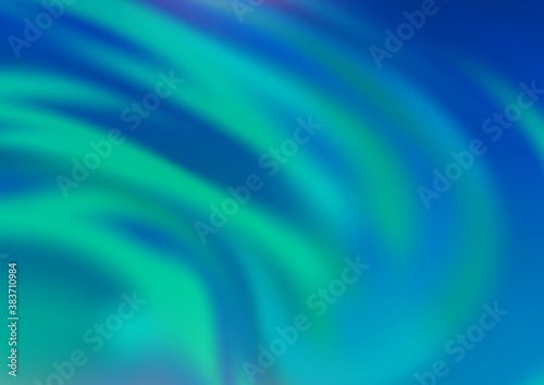 Light BLUE vector abstract blurred template. © Dmitry