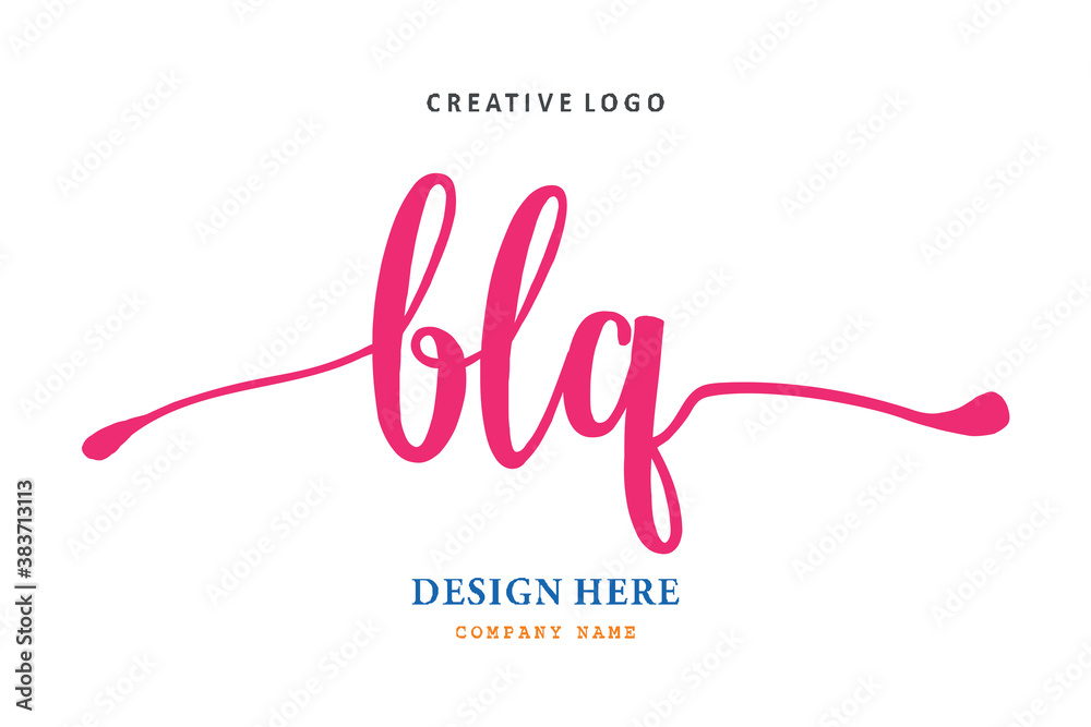 pharmacy logo composition of the letter BLQ is simple, easy to understand and authoritative pharmacy logo composition of the letter BLQ is simple, easy to understand and authoritative