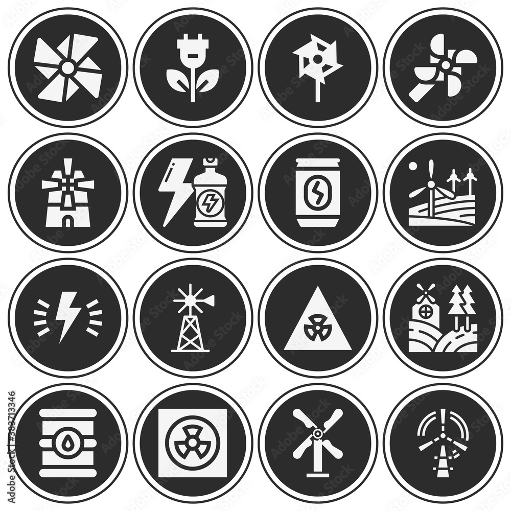 16 pack of photon filled web icons set 16 pack of photon filled web icons set