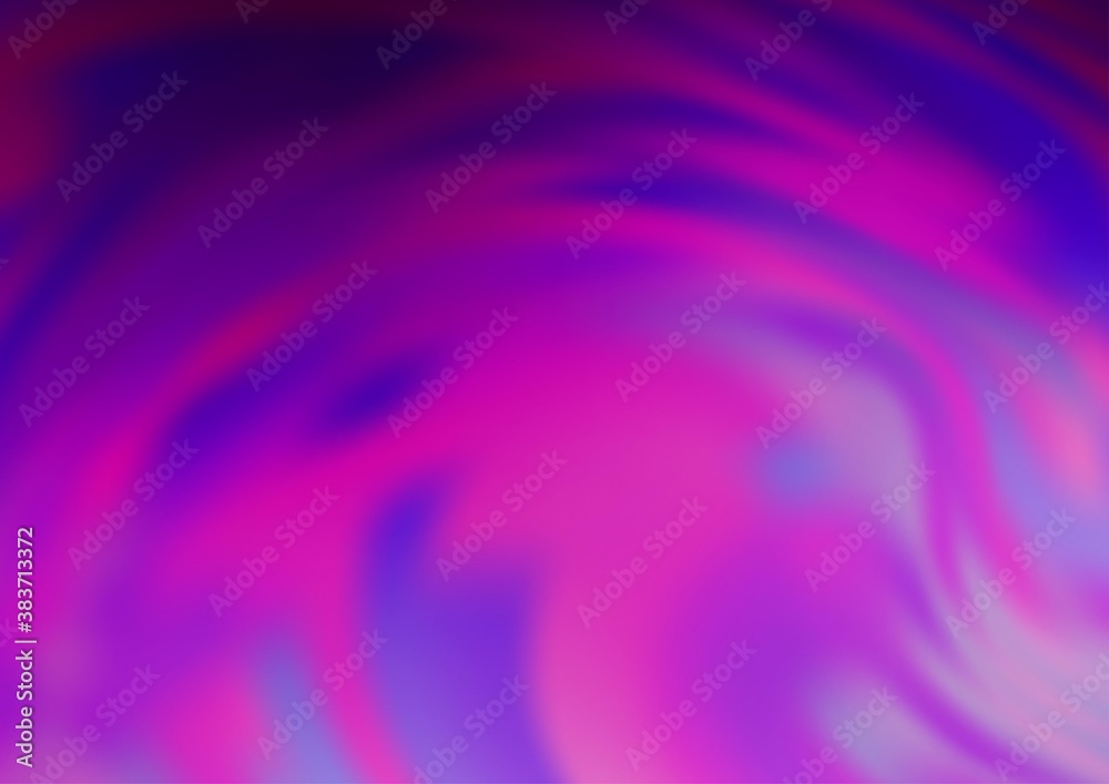 Obraz premium Light Purple vector blurred bright template.