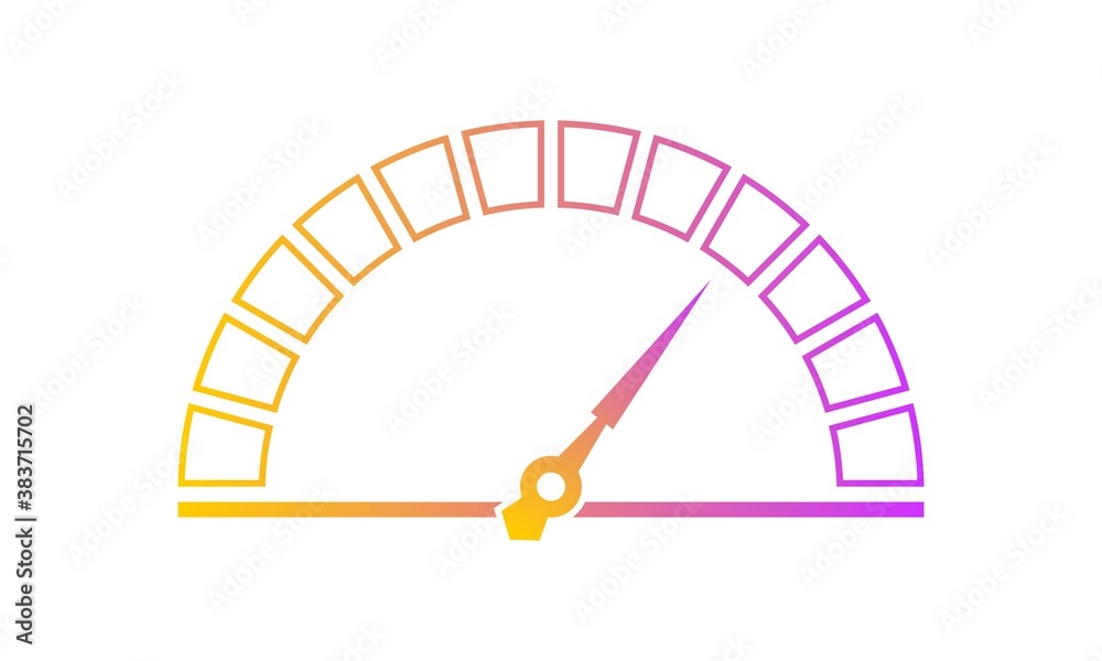 Speedometer for speed indicator vector design Speedometer for speed indicator vector design