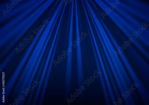 Dark BLUE vector backdrop with long lines.