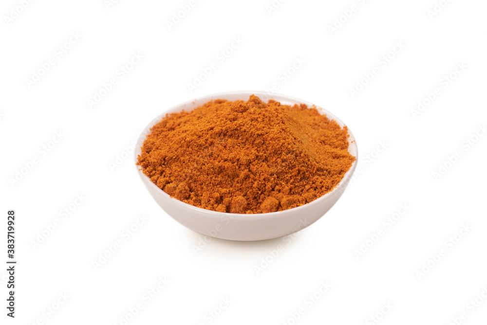 Paprika in a bowl. Paprika in a bowl.