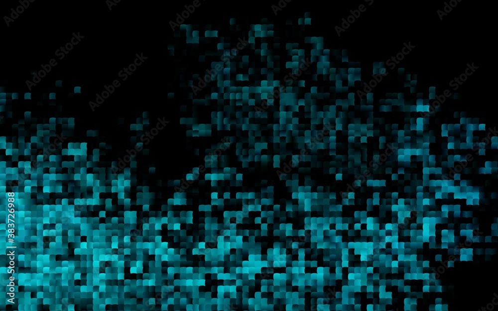 Dark BLUE vector pattern in square style. Dark BLUE vector pattern in square style.