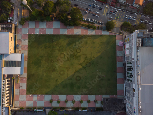 Aerial view of Stadthuys Building