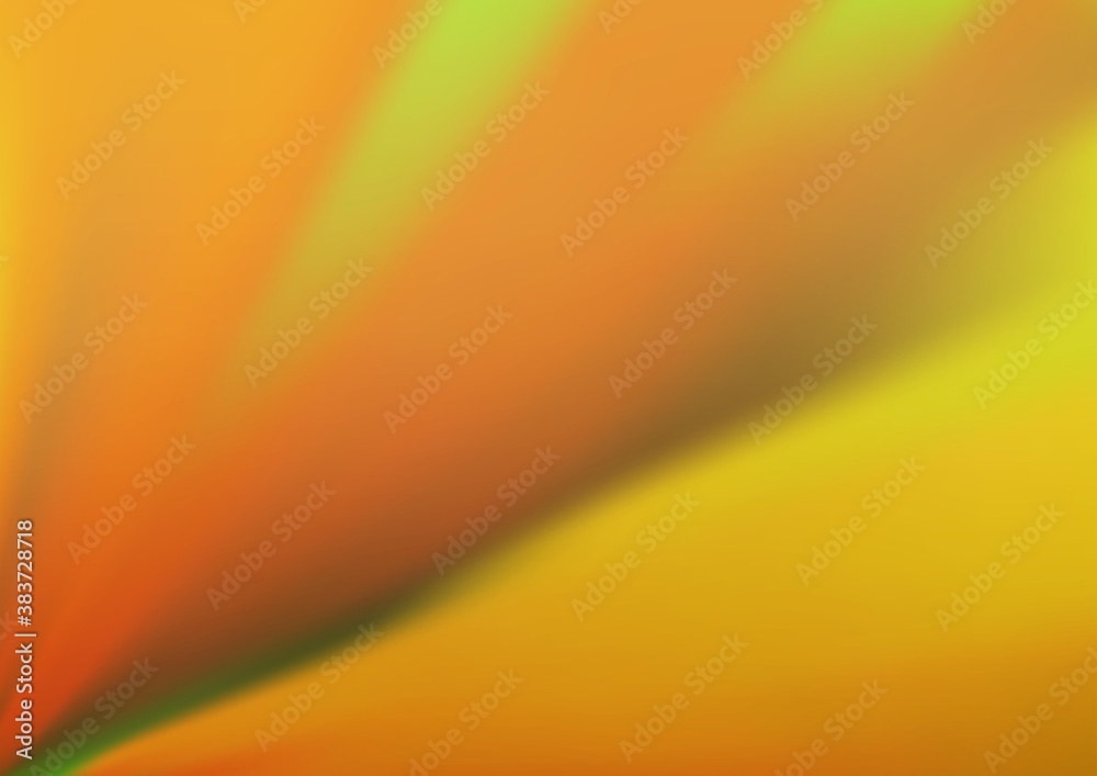 Light Green, Yellow vector blurred shine abstract background. Light Green, Yellow vector blurred shine abstract background.