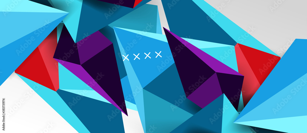 3d low poly abstract shape background vector illustration 3d low poly abstract shape background vector illustration