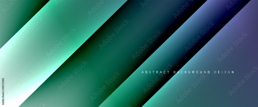 Obraz premium Fluid gradients with dynamic diagonal lines abstract background. Bright colors with dynamic light and shadow effects. Vector wallpaper or poster