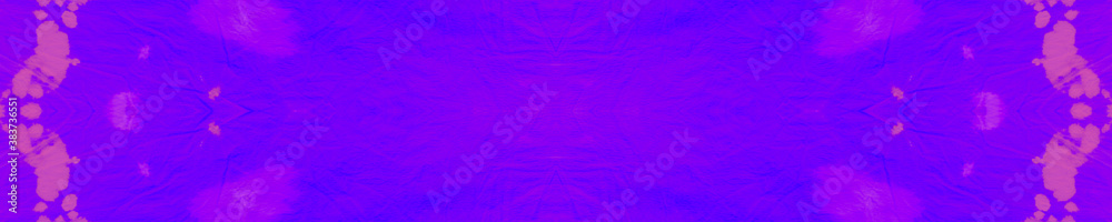 Fototapeta premium Seamless Neon Tie and Dye Texture. Ethnic 