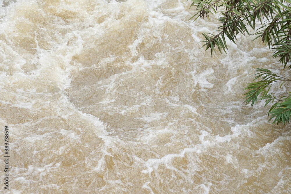 Background of clean water in fast river flow. Background of clean water in fast river flow.