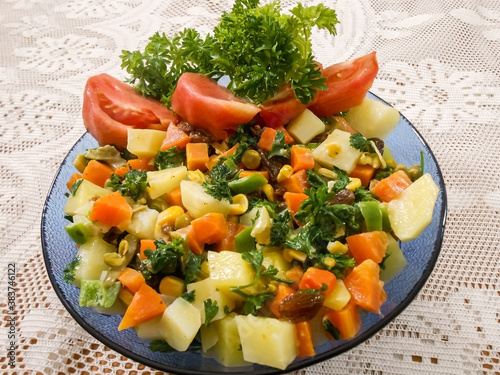 Vegetable Salad Meal