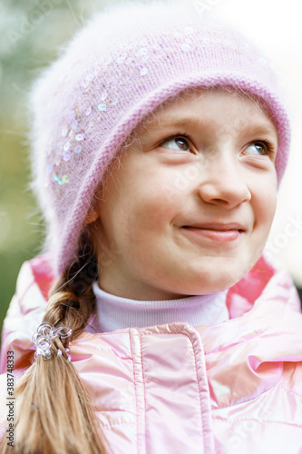 portrait of a little girl