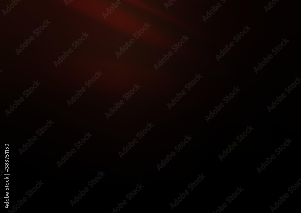 Dark Red vector blurred and colored template.