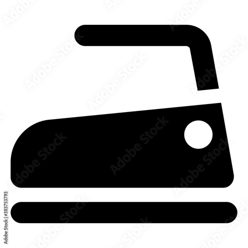 
A water iron with button on it to spoof water drizzles commemorating for steam iron icon
