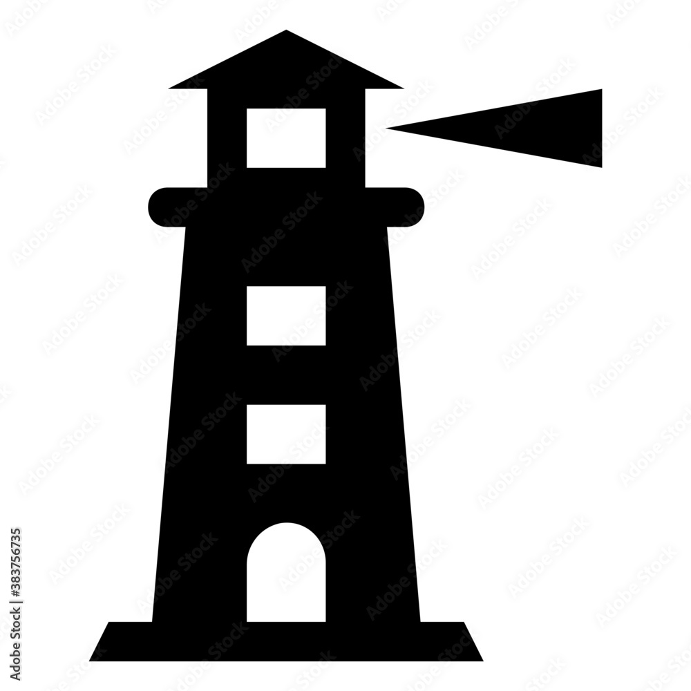 House with flashing lights showing the icons of lighthouse
House with flashing lights showing the icons of lighthouse