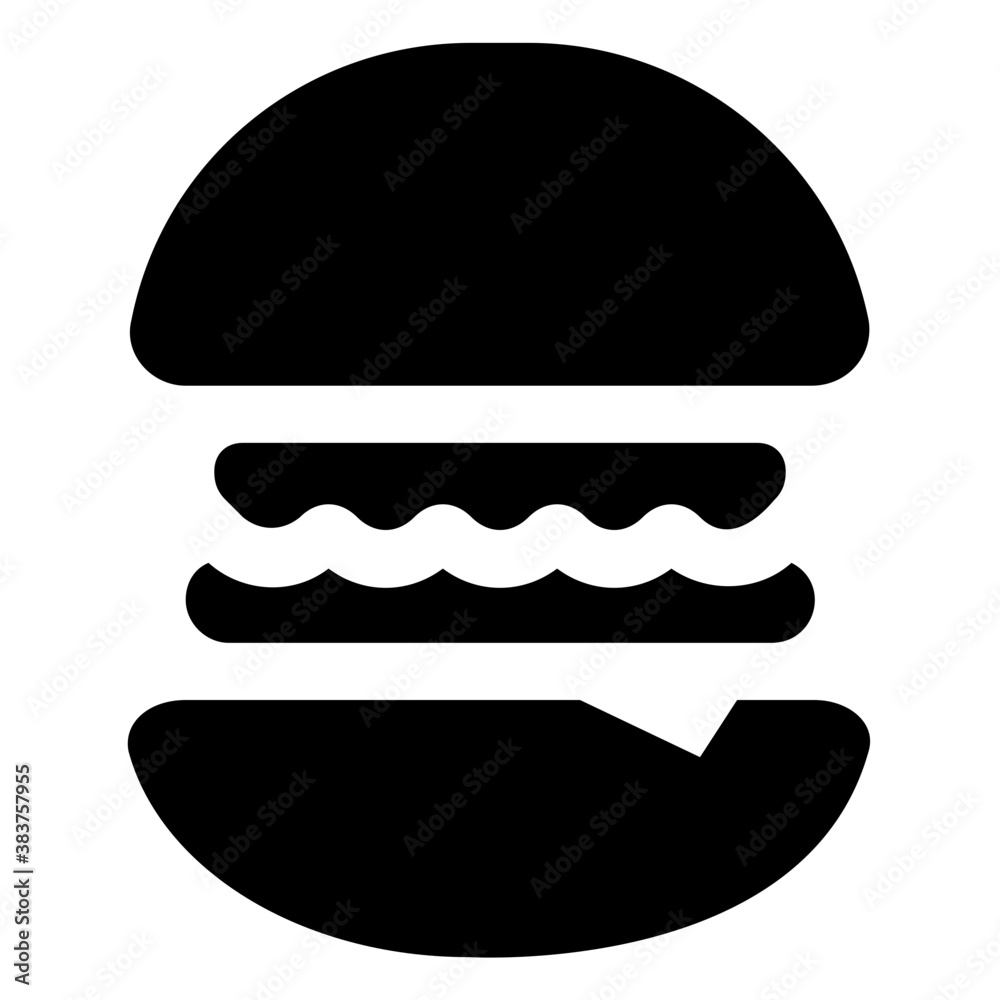 Stuffing inside sesame breads making a sandwich like structure symbolizing burger
Stuffing inside sesame breads making a sandwich like structure symbolizing burger