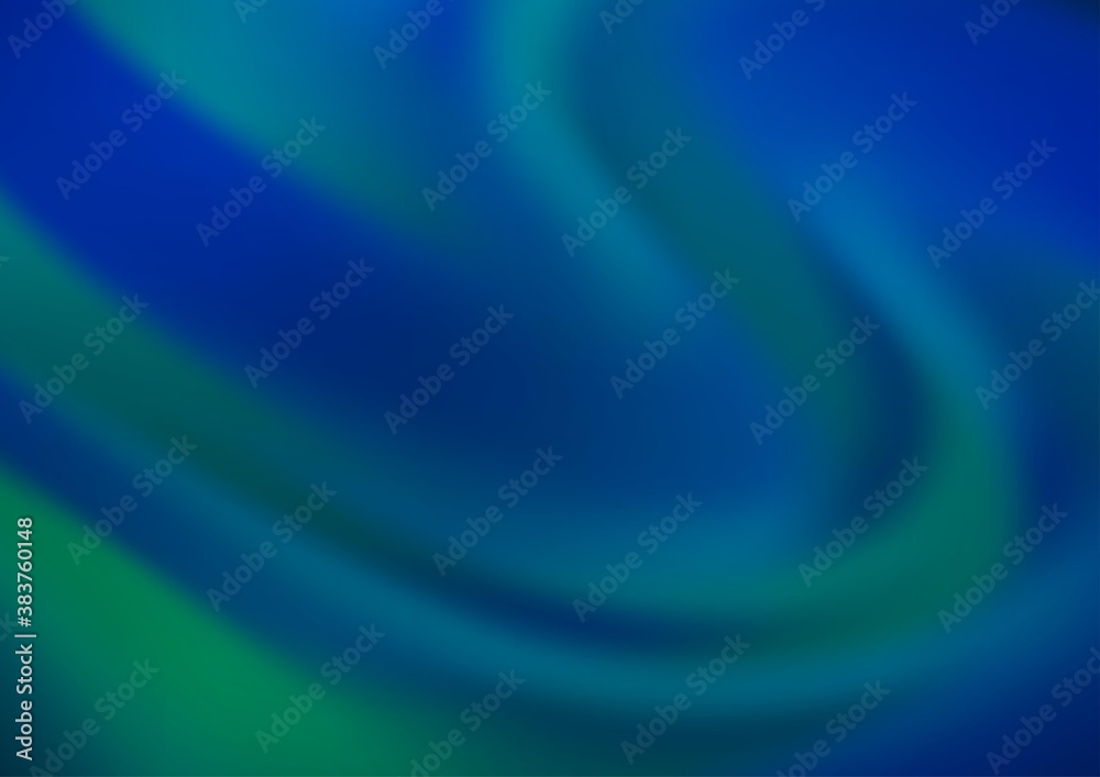 Dark BLUE vector blurred bright pattern. Dark BLUE vector blurred bright pattern.