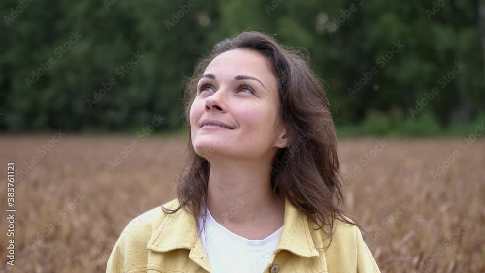 Young Beautiful Woman Exhaling Fresh Air, Taking Deep Breath. Healthy Lifestyle Concept. Young Beautiful Woman Exhaling Fresh Air, Taking Deep Breath. Healthy Lifestyle Concept.