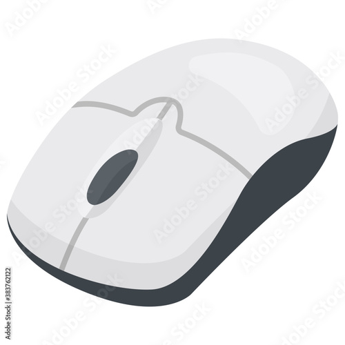
An input device to click, mouse 
