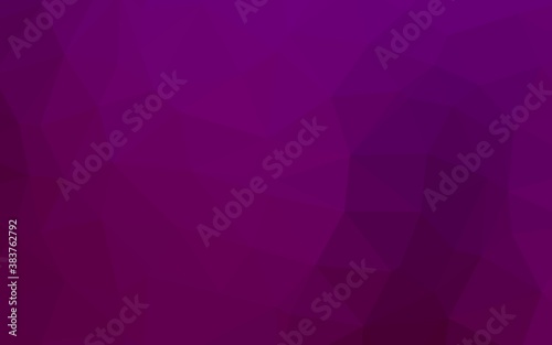 Light Purple vector abstract mosaic backdrop.