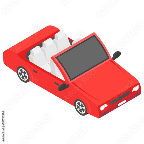 
Luxury car known as sedan 
