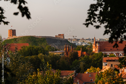 Vilnius city view