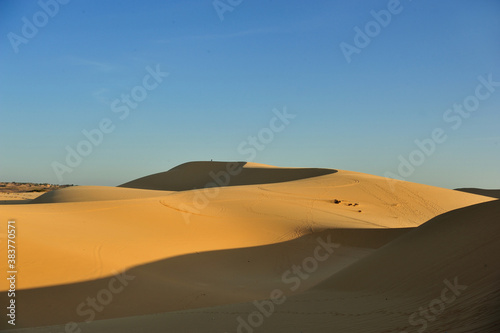 Beautiful desert in Mui Ne  Vietnam.