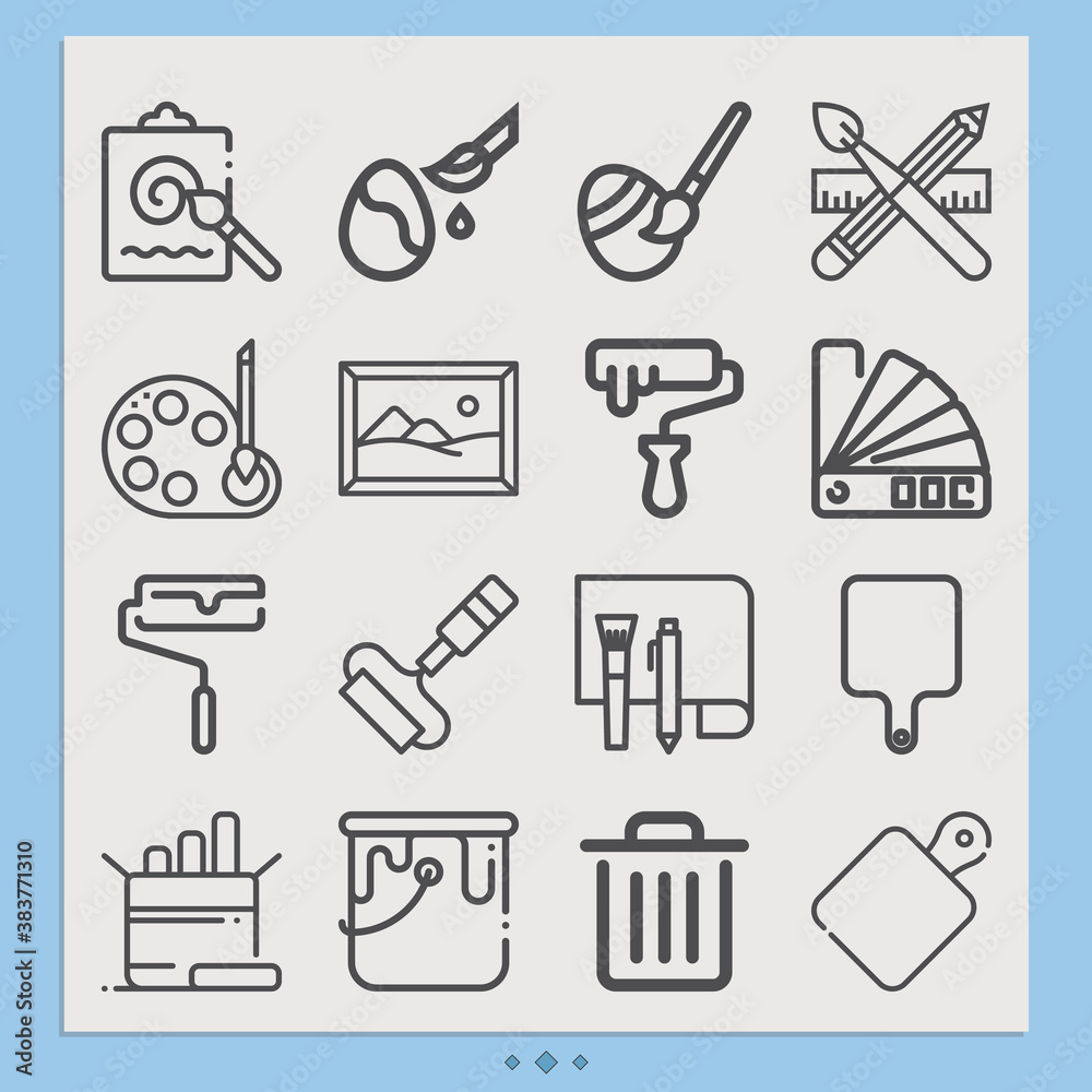 Simple set of dirty related lineal icons. Simple set of dirty related lineal icons.